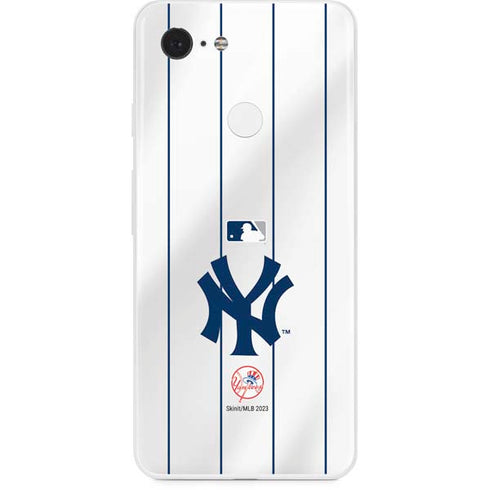 MLB New York Yankees Home Jersey Google Pixel 3 Skin
